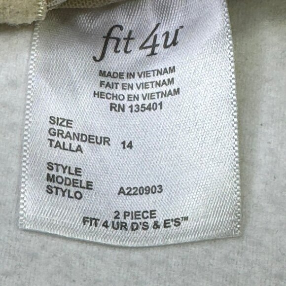 Fit 4 U Size 14 D's & E's Geometric Print Halter Tankini Top Wth Built-In Bra - Picture 2 of 11